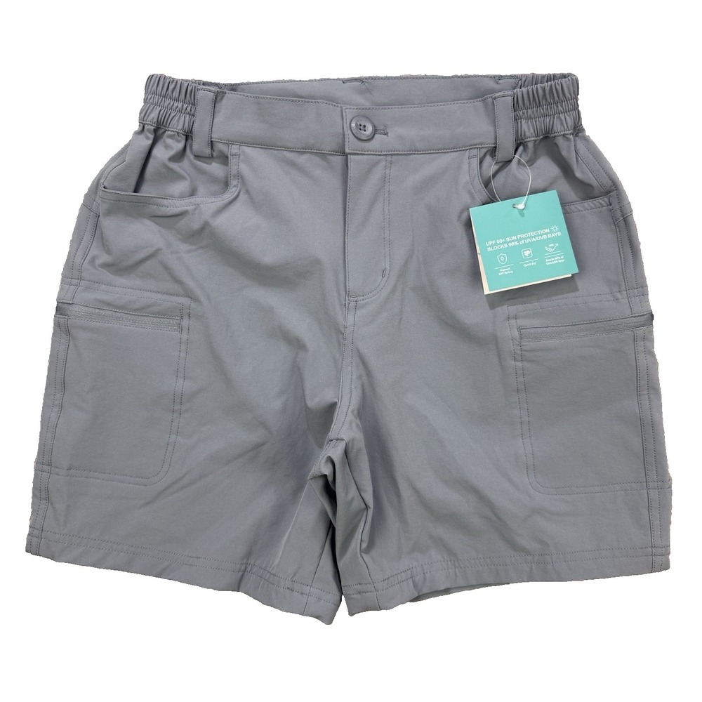 Willit Women Hiking Cargo Shorts S Blue UPF 50+ Quick Dry Golf Cargo Stretch NWT